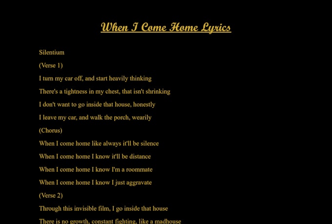 structure, edit, and polish your song lyrics and concepts